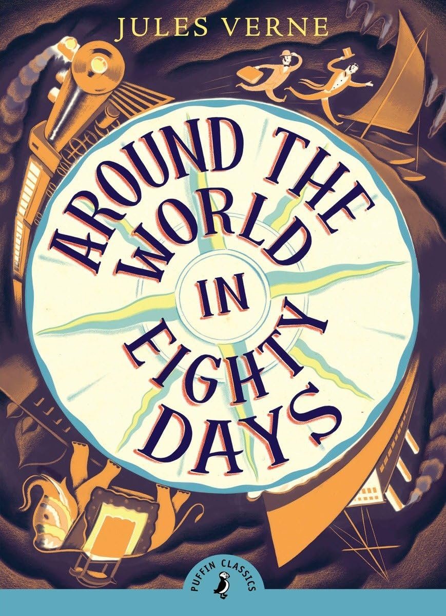 PUFFIN CLASSICS: AROUND THE WORLD IN EIGHTY DAYS - Paramount Books   