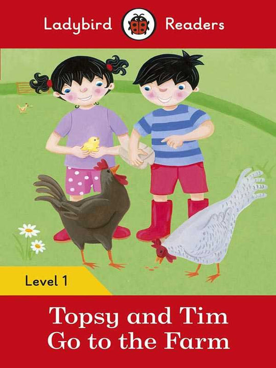 LADYBIRD READERS: LEVEL-1 TOPSY & TIM GO TO THE FARM - Paramount Books   