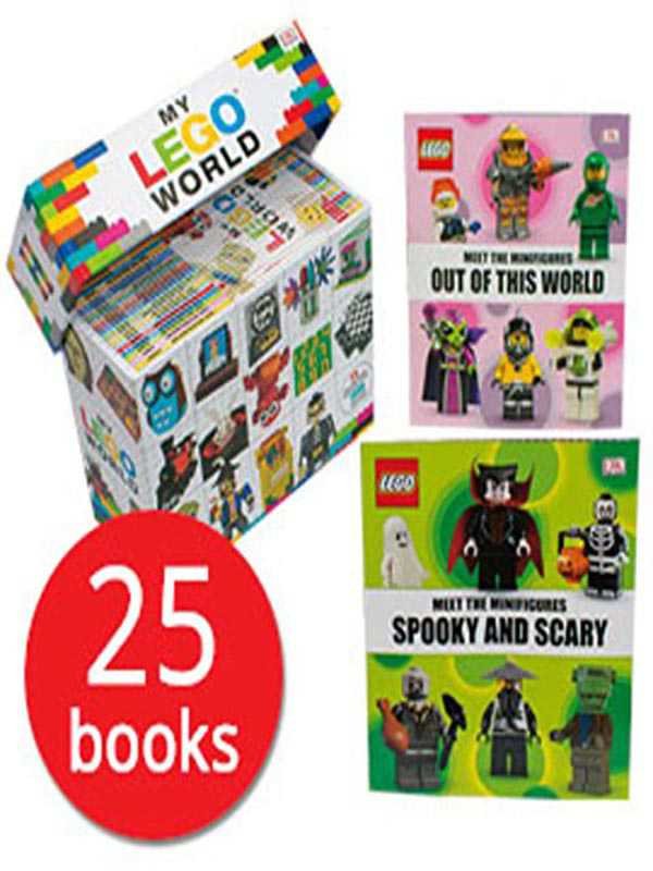 MY LEGO WORLD: INCLUDES 25 INCREDIBLE BOOKS - Paramount Books   