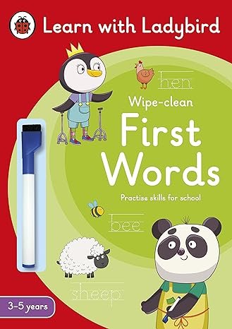 FIRST WORDS-LEARN WITH LADYBIRD ACTIVITY BOOK (3-5 YEARS)