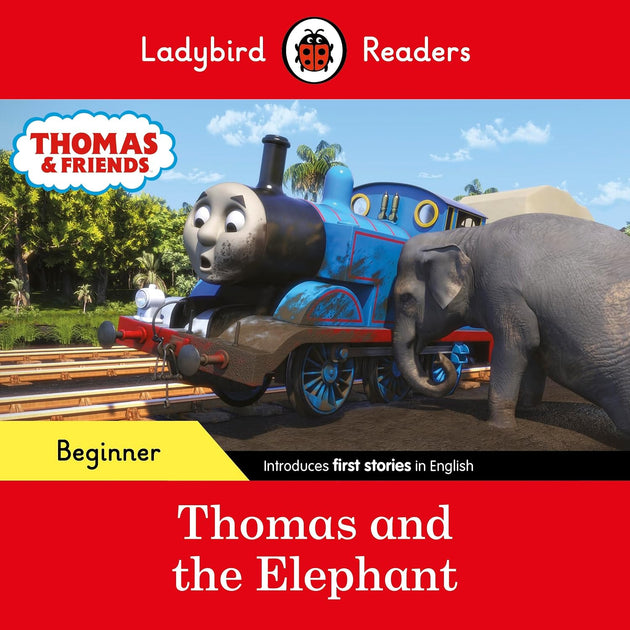 Ladybird Readers Thomas and the Elephant Beginner Level book cover