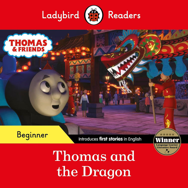 Ladybird Readers Thomas and the Dragon Beginner Level book cover