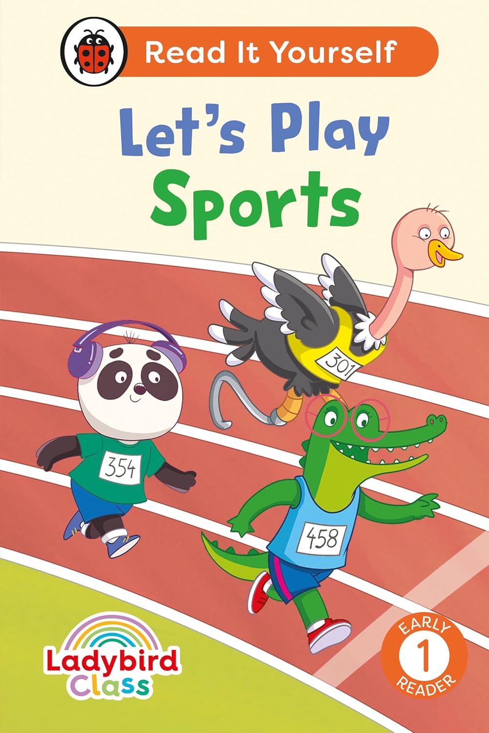 RIY: LETS PLAY SPORTS LEVEL 1 EARLY READER LADYBIRD CLASS  (LARGE)
