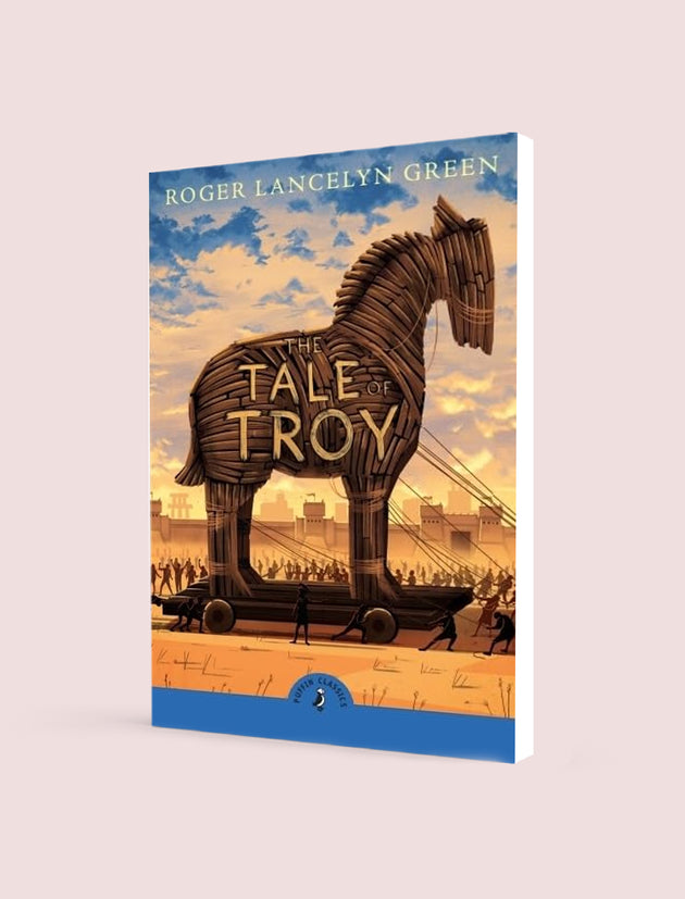 The Tale of Troy by Roger Lancelyn Green Puffin Classics book cover