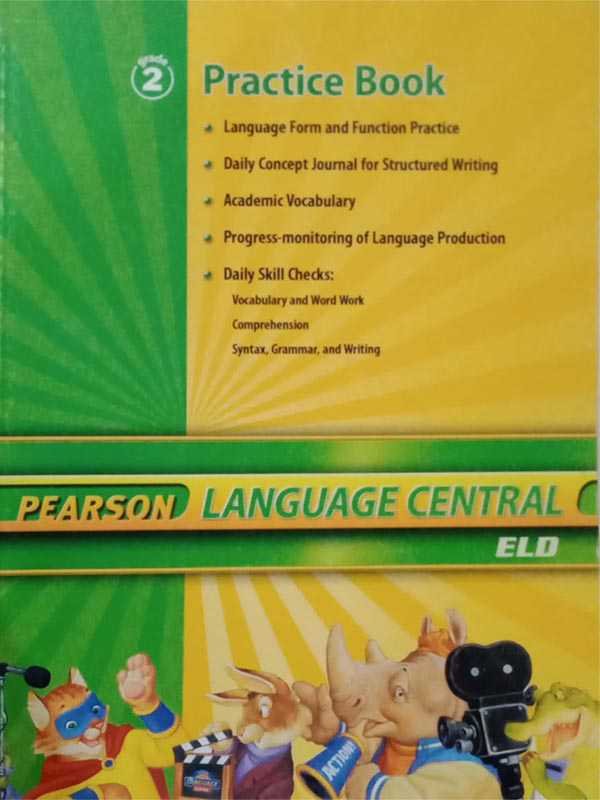 PEARSON LANGUAGE CENTRAL: GRADE-2 ENGLISH LEARNING SYSTEM - Paramount Books