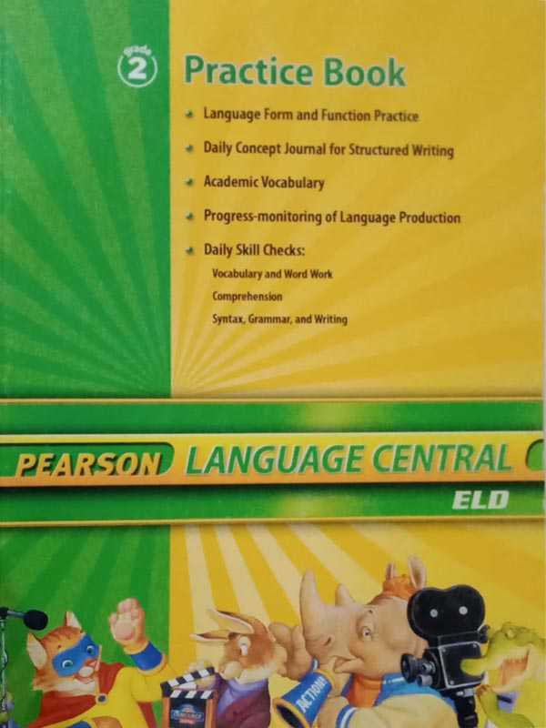 PEARSON LANGUAGE CENTRAL: GRADE-2 ENGLISH LEARNING SYSTEM