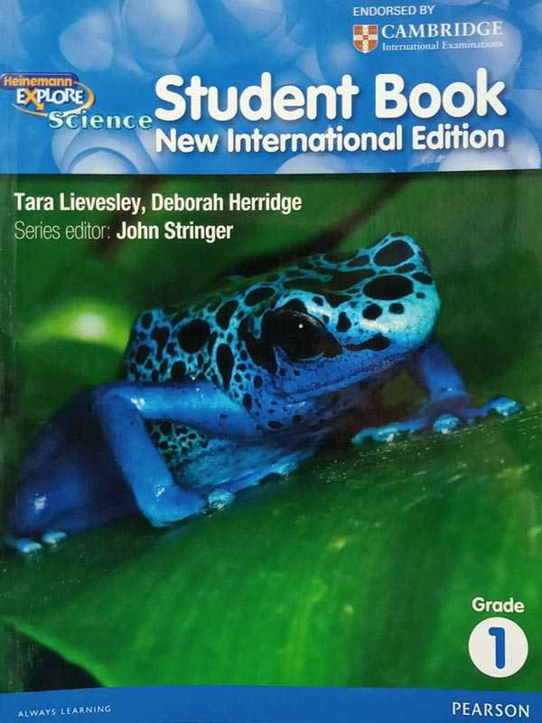 HEINEMANN EXPLORE SCIENCE: STUDENT'S BOOK GRADE-1 (NEW INTERNATIONAL ED) - Paramount Books   