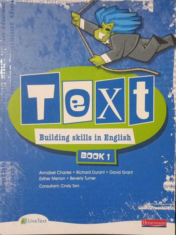 TEXT BUILDING SKILLS IN ENGLISH BOOK 1 - Paramount Books   