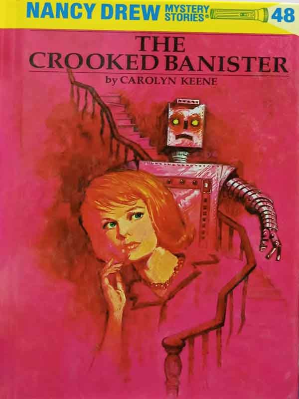 NANCY DREW MYSTERY STORIES 48: THE CROOKED BANISTER - Paramount Books   