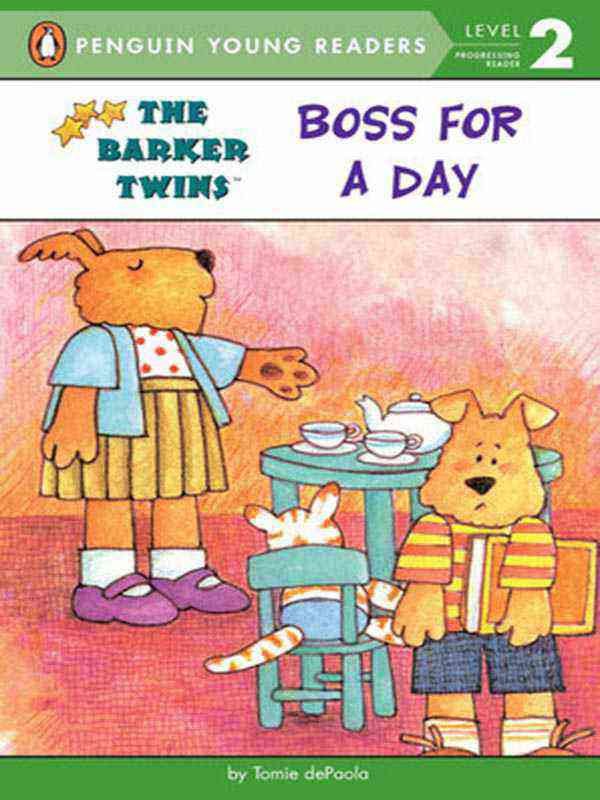 PYR LEVEL-2: THE BAKER TWINS, BOSS FOR A DAY (PROGRESSING READER) - Paramount Books   