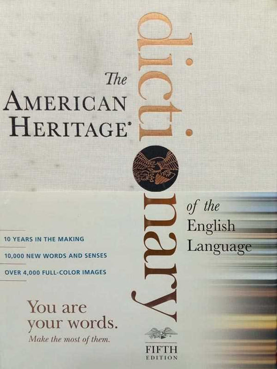 THE AMERICAN HERITAGE DICTIONARY OF THE ENGLISH LANGUAGE - Paramount Books   