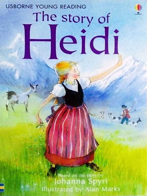 USBORNE YOUNG READING: LEVEL -2 THE STORY OF HEIDI - Paramount Books   