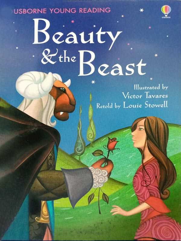 USBORNE YOUNG READING: LEVEL-2 BEAUTY & THE BEAST - Paramount Books   