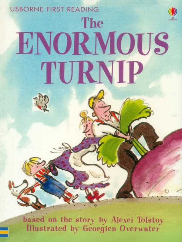 USBORNE FIRST READING: LEVEL-3 THE ENORMOUS TURNIP - Paramount Books   