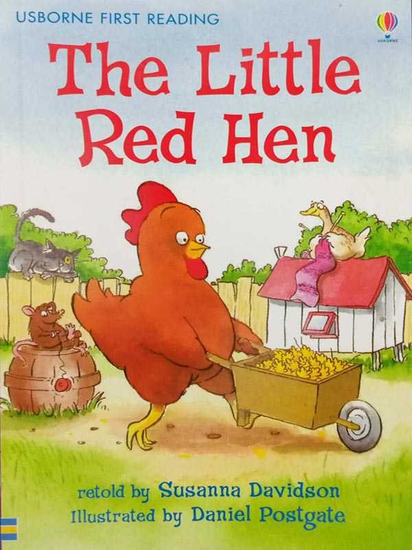 USBORNE FIRST READING: LEVEL-3 THE LITTLE RED HEN - Paramount Books   