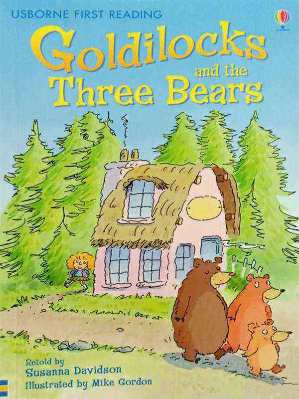 USBORNE FIRST READING: LEVEL-4 GOLILOCKS AND THE THREE BEARS - Paramount Books   