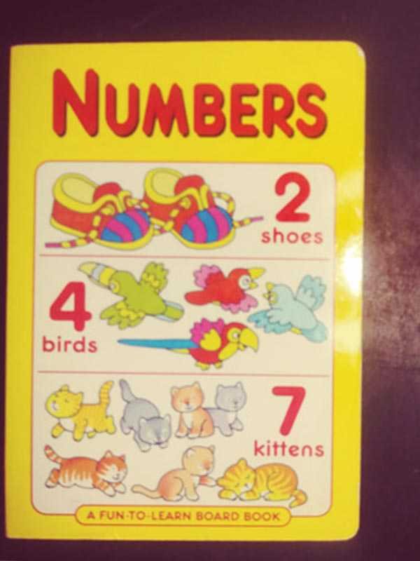 A FUN-TO-LEARN BOARD BOOK: NUMBERS - Paramount Books   