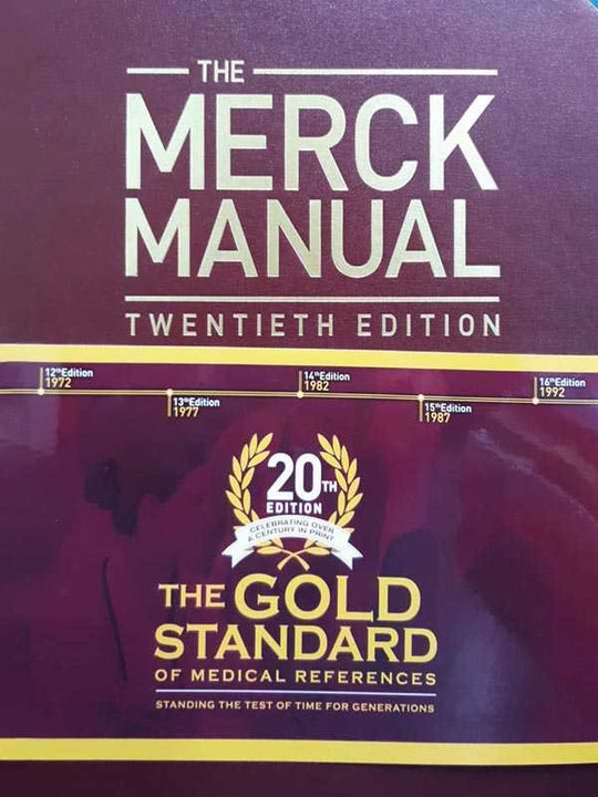 THE MERCK MANUAL OF DIAGNOSIS AND THERAPY 2 - Paramount Books   