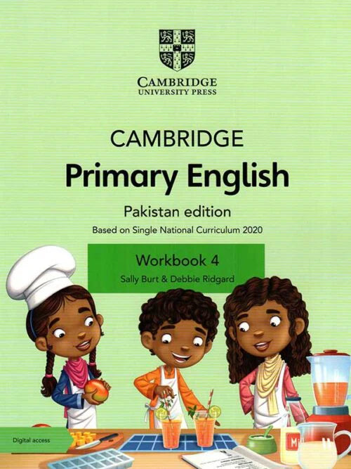 CAMBRIDGE PRIMARY ENGLISH WORKBOOK 4 WITH DIGITAL ACCESS (NOC) - Paramount Books   