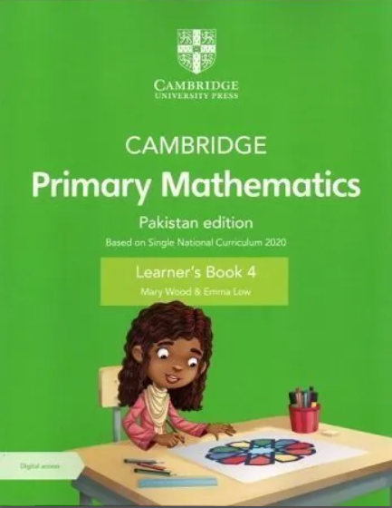 CAMBRIDGE PRIMARY MATHEMATICS LEARNER'S BOOK 4 WITH DIGITAL ACCES (NOC) - Paramount Books   