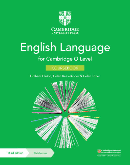 CAMBRIDGE O LEVEL ENGLISH LANGUAGE COURSEBOOK WITH DIGITAL ACCESS (2 YEARS) 3ED