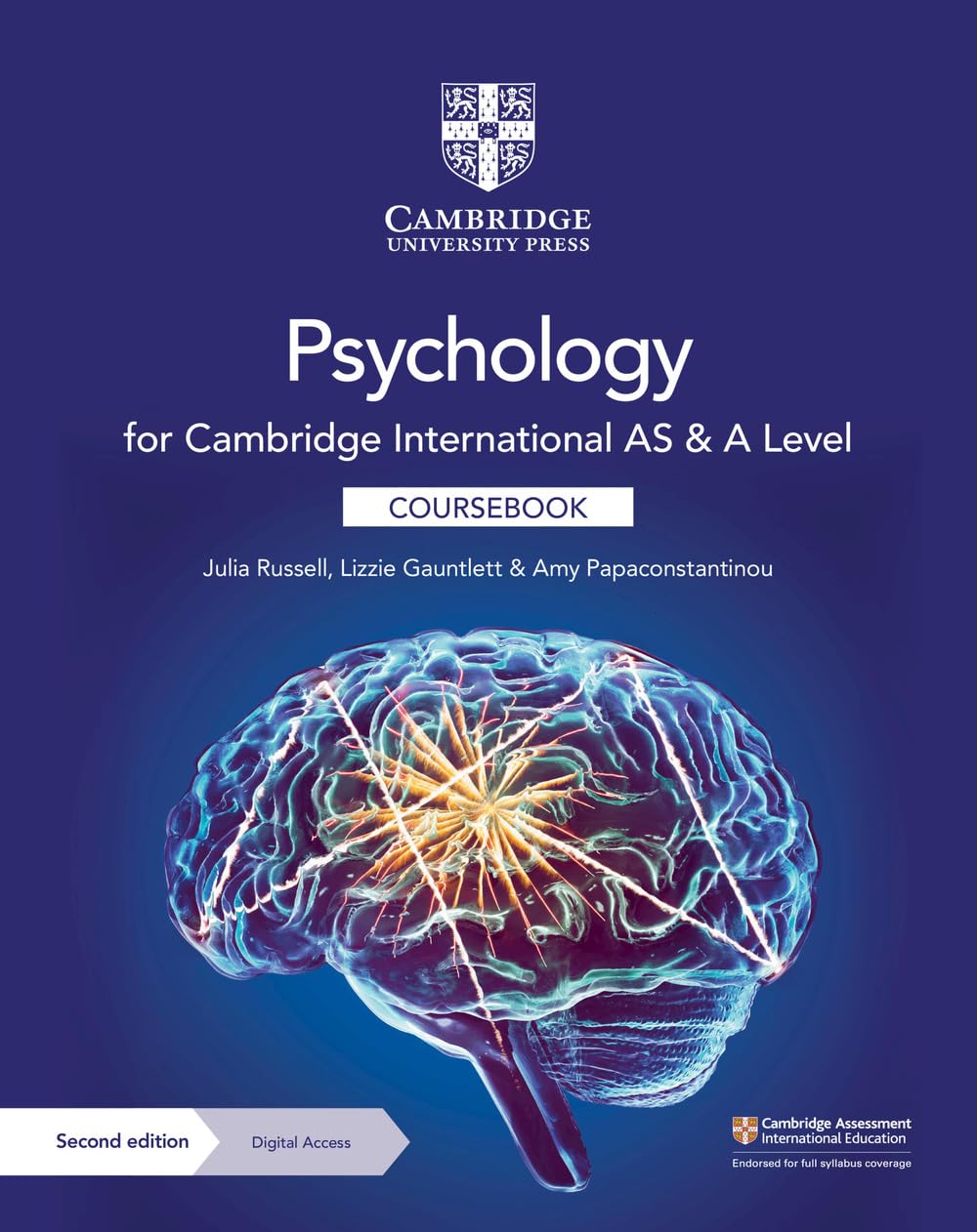 CAMBRIDGE INTERNATIONAL AS AND A LEVEL PSYCHOLOGY COURSEBOOK WITH DIGITAL ACCESS (2 YEARS) 2ED