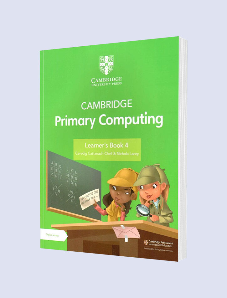 CAMBRIDGE PRIMARY COMPUTING LEARNER'S BOOK 4 WITH DIGITAL  ACCESS (1 YEAR)