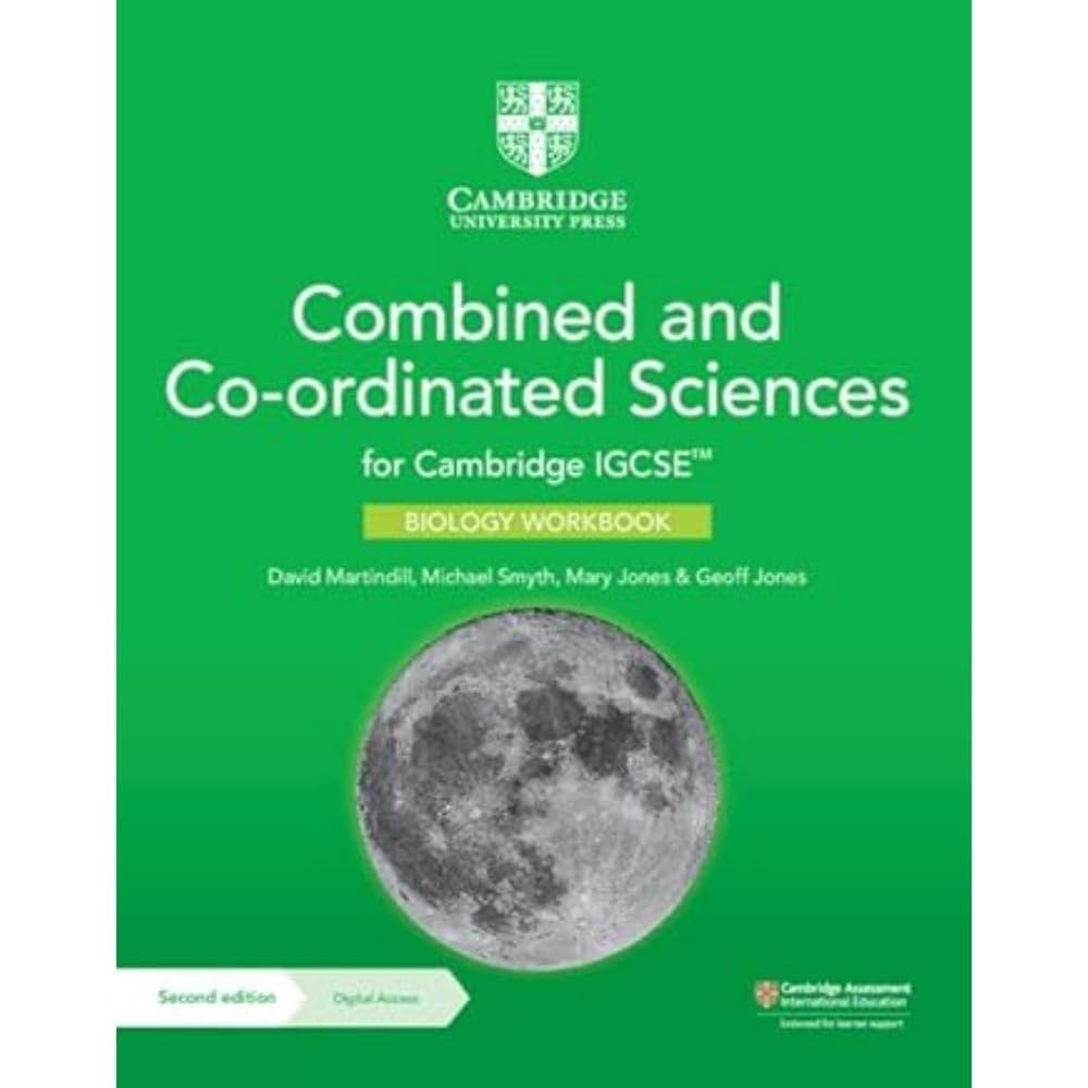 NEW CAMBRIDGE IGCSE™ COMBINED AND CO-ORDINATED SCIENCES BIOLOGY WORKBOOK WITH DIGITAL ACCESS (2 YEARS)