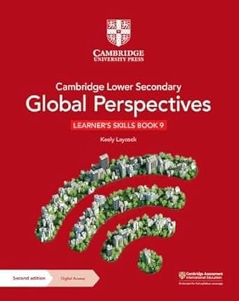 CAMBRIDGE LOWER SECONDARY GLOBAL PERSPECTIVES LEARNER'S SKILLS BOOK 9 WITH DIGITAL ACCESS (1 YEAR) - Paramount Books   