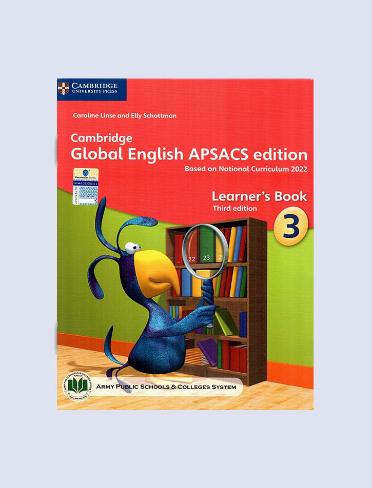 CAMBRIDGE GLOBAL ENGLISH COURSE BOOK WITH DIGITAL ACCESS STAGE 3-APSACS (NOC)