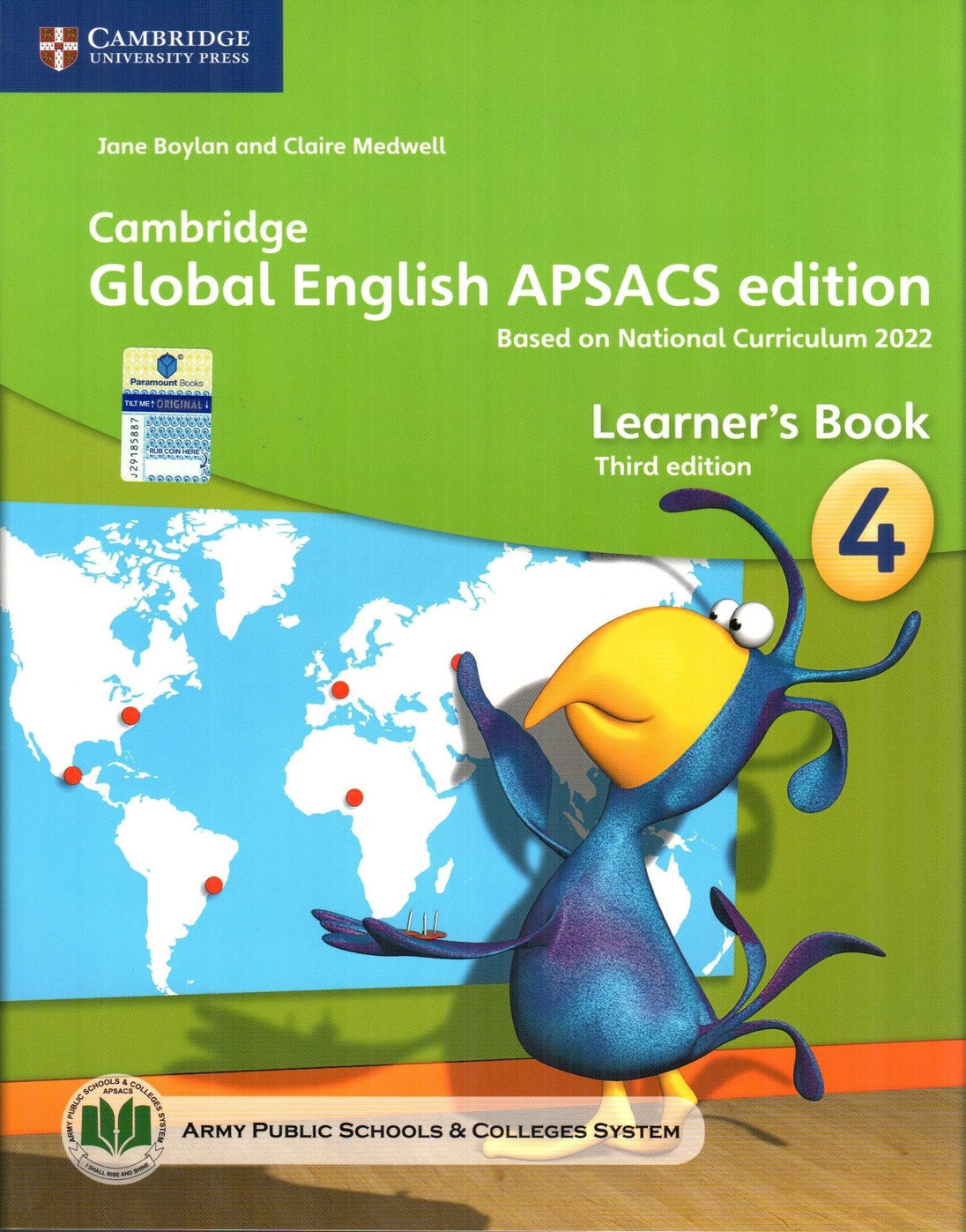 CAMBRIDGE GLOBAL ENGLISH COURSE BOOK WITH DIGITAL ACCESS STAGE 4-APSACS (NOC) - Paramount Books   