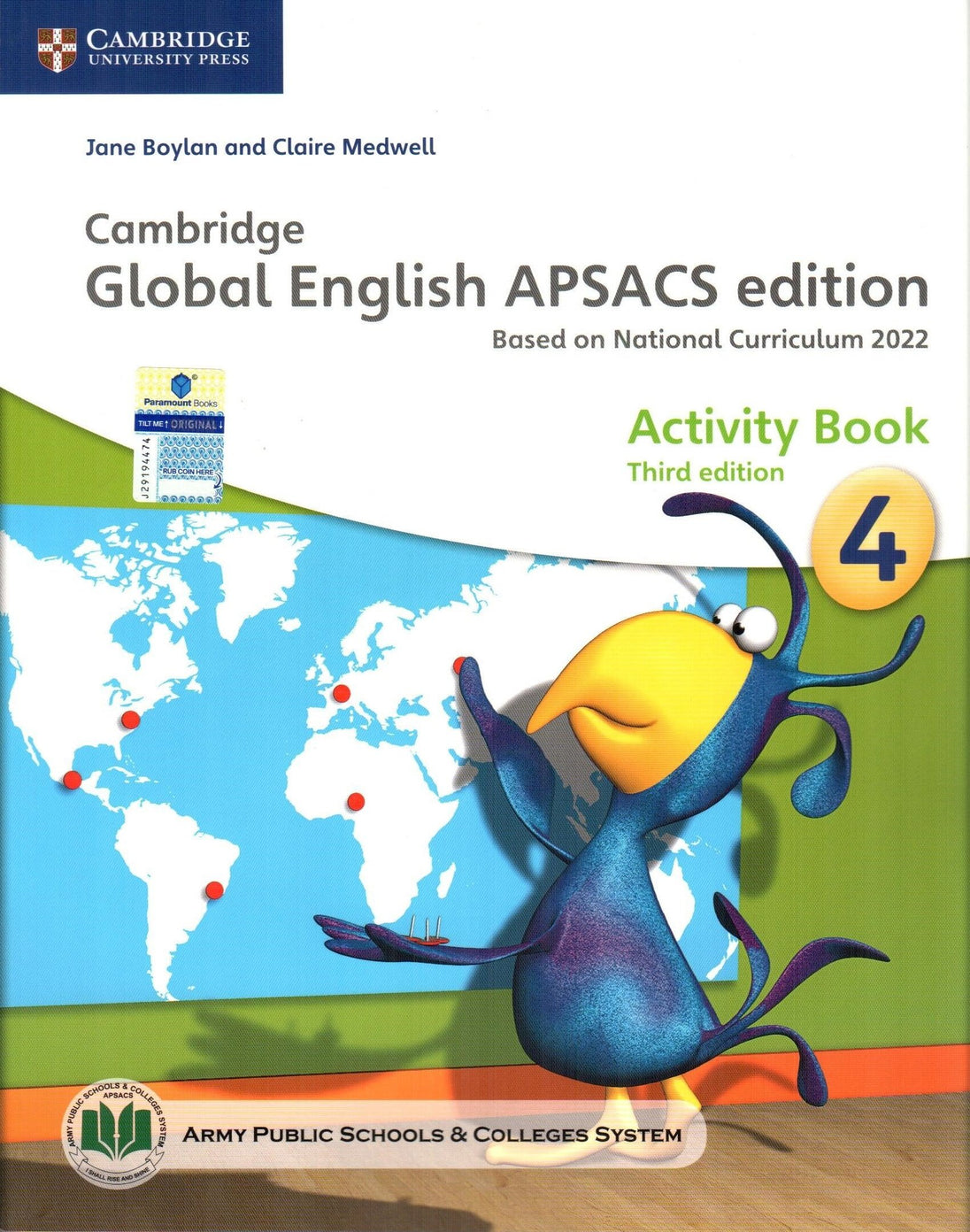 CAMBRIDGE GLOBAL ENGLISH WORKBOOK WITH DIGITAL ACCESS STAGE 4-APSACS (NOC) - Paramount Books   