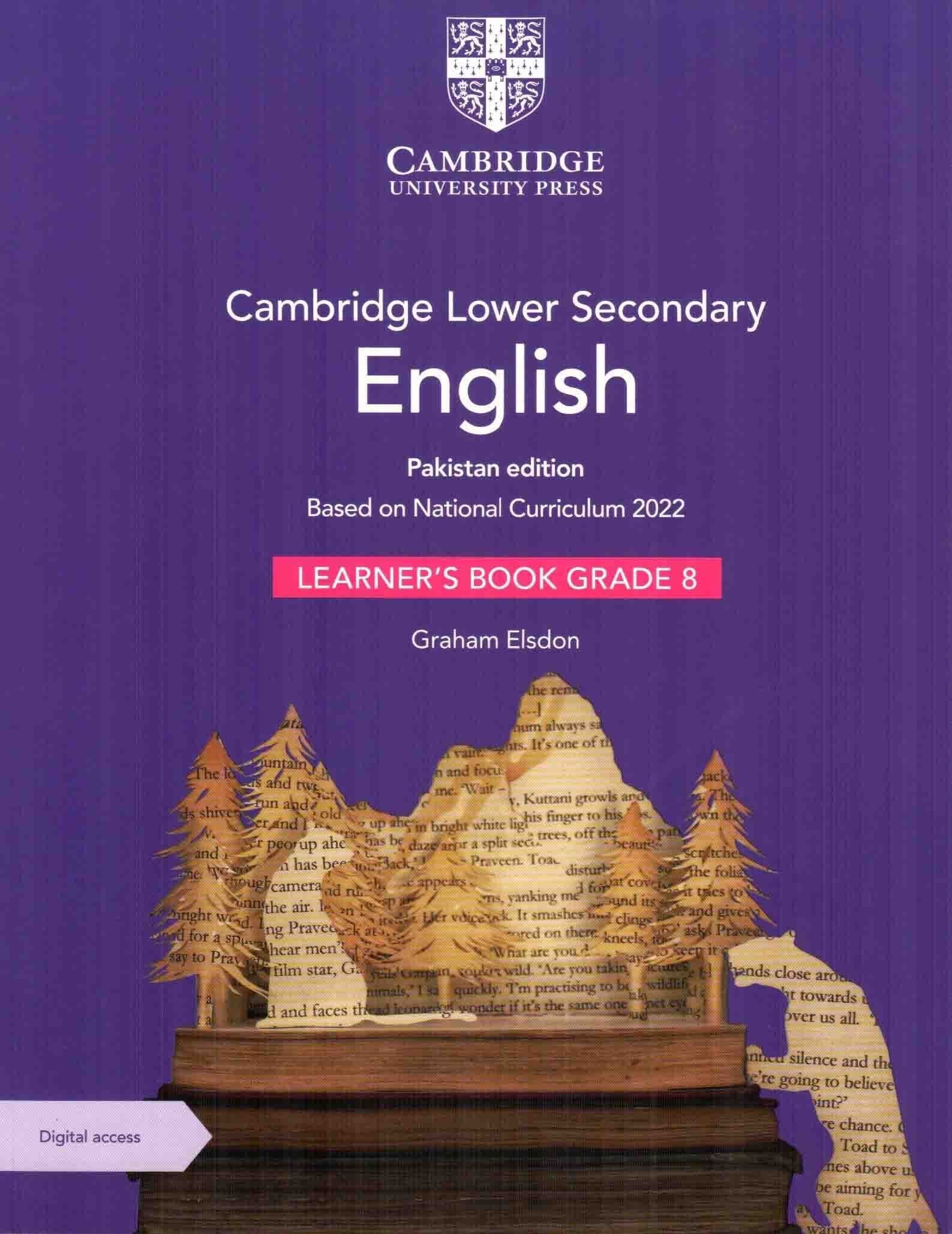 CAMBRIDGE LOWER SECONDARY ENGLISH STAGE 8 LEARNER'S BOOK PAKISTAN EDITION (NOC)