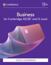 NEW CAMBRIDGE IGCSE™ AND O LEVEL BUSINESS DIGITAL COURSEBOOK (2 YEARS)