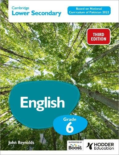 CAMBRIDGE LOWER SECONDARY ENGLISH GRADE 6 BASED ON NATIONAL CURRICULUM OF PAKISTAN 3E 2022 - Paramount Books   