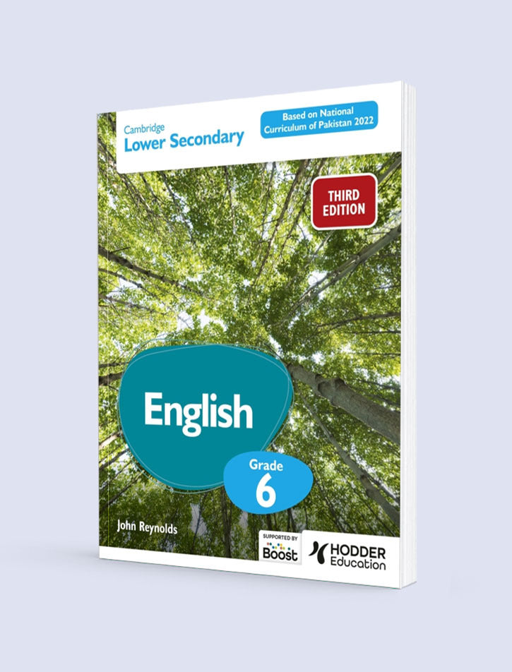 CAMBRIDGE LOWER SECONDARY ENGLISH GRADE 6 BASED ON NATIONAL CURRICULUM OF PAKISTAN 3ED