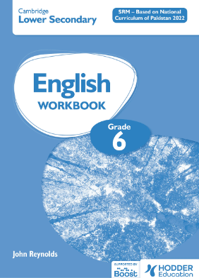 CAMBRIDGE LOWER SECONDARY ENGLISH WORKBOOK GRADE 6 SRM - BASED ON NATIONAL CURRICULUM OF PAKISTAN - Paramount Books   