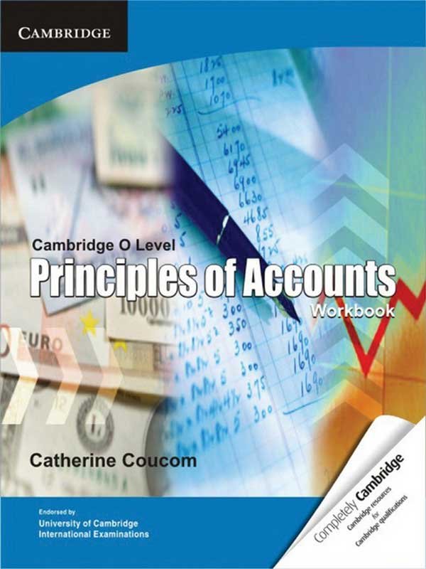 CAMBRIDGE O LEVEL PRINCIPLES OF ACCOUNTS WORKBOOK - Paramount Books   