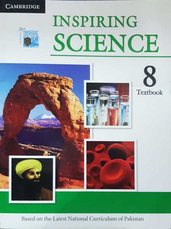 INSPIRING SCIENCE STUDENT BOOK LEVEL-8 (PAKISTAN EDITION) - Paramount Books   