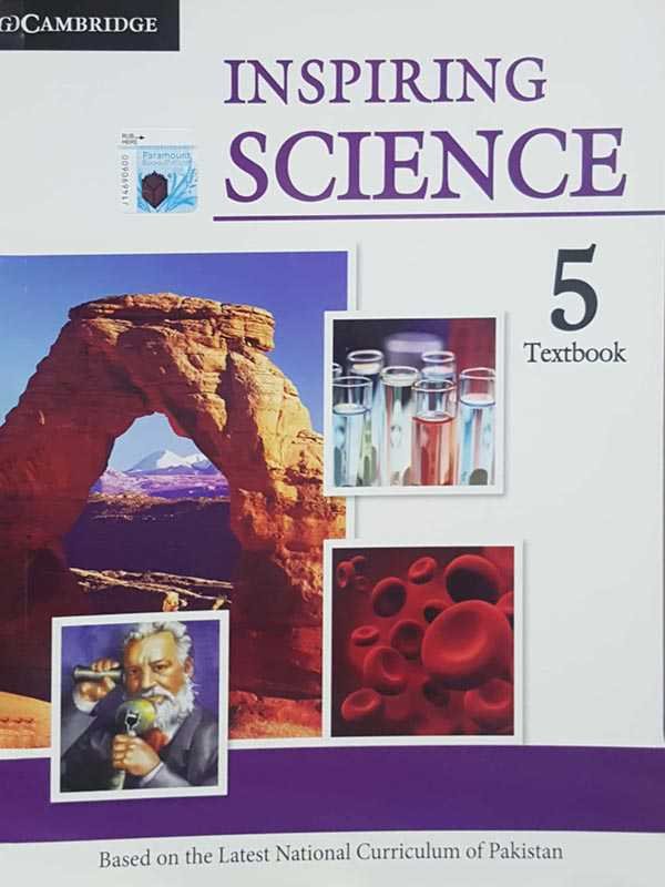 INSPIRING SCIENCE STUDENT BOOK LEVEL-5 (PAKISTAN EDITION) - Paramount Books   