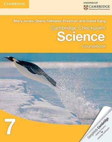 CAMBRIDGE CHECKPOINT: SCIENCE COURSE BOOK 7 (CAMBRIDGE INTERNATIONAL EXAMINATIONS) - Paramount Books   