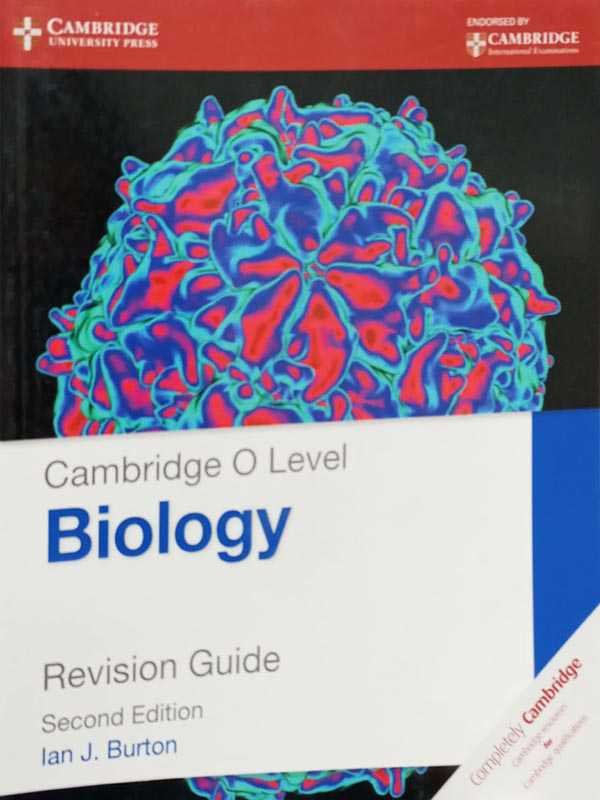 CAMBRIDGE O LEVEL BIOLOGY REVISION GUIDE - Paramount Books   