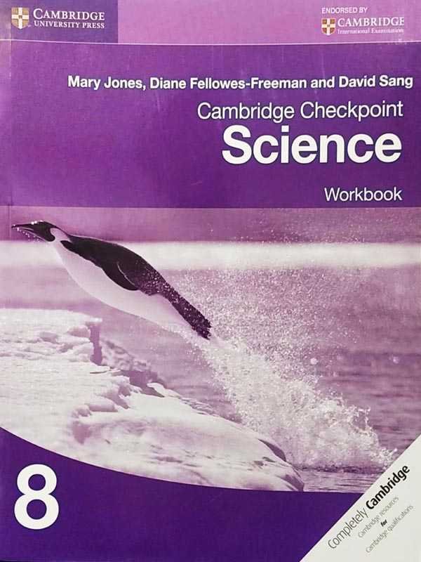 CAMBRIDGE CHECKPOINT: SCIENCE WORKBOOK 8 (CAMBRIDGE INTERNATIONAL EXAMINATIONS) - Paramount Books   