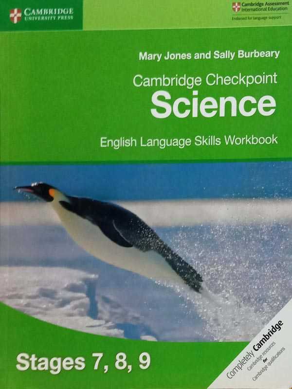 CAMBRIDGE CHECKPOINT SCIENCE ENGLISH LANGUAGE SKILLS WORKBOOK STAGES 7, 8, 9 - Paramount Books   