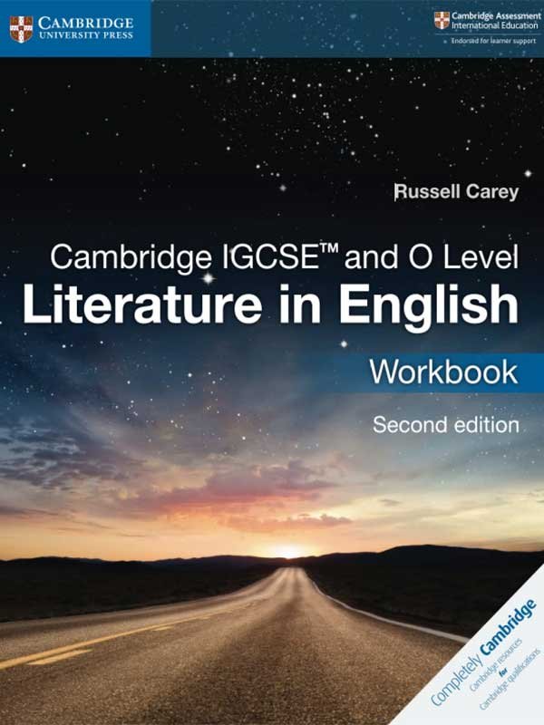 NEW CAMBRIDGE IGCSEÂ® AND O LEVEL LITERATURE IN ENGLISH WORKBOOK - Paramount Books   