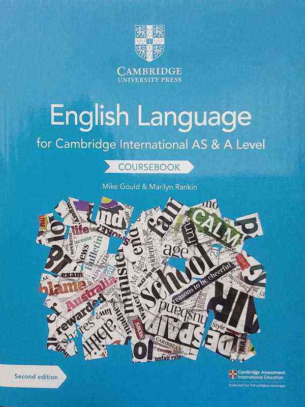 CAMBRIDGE INTERNATIONAL AS AND A LEVEL ENGLISH LANGUAGE COURSKEBOOK 2e - Paramount Books   