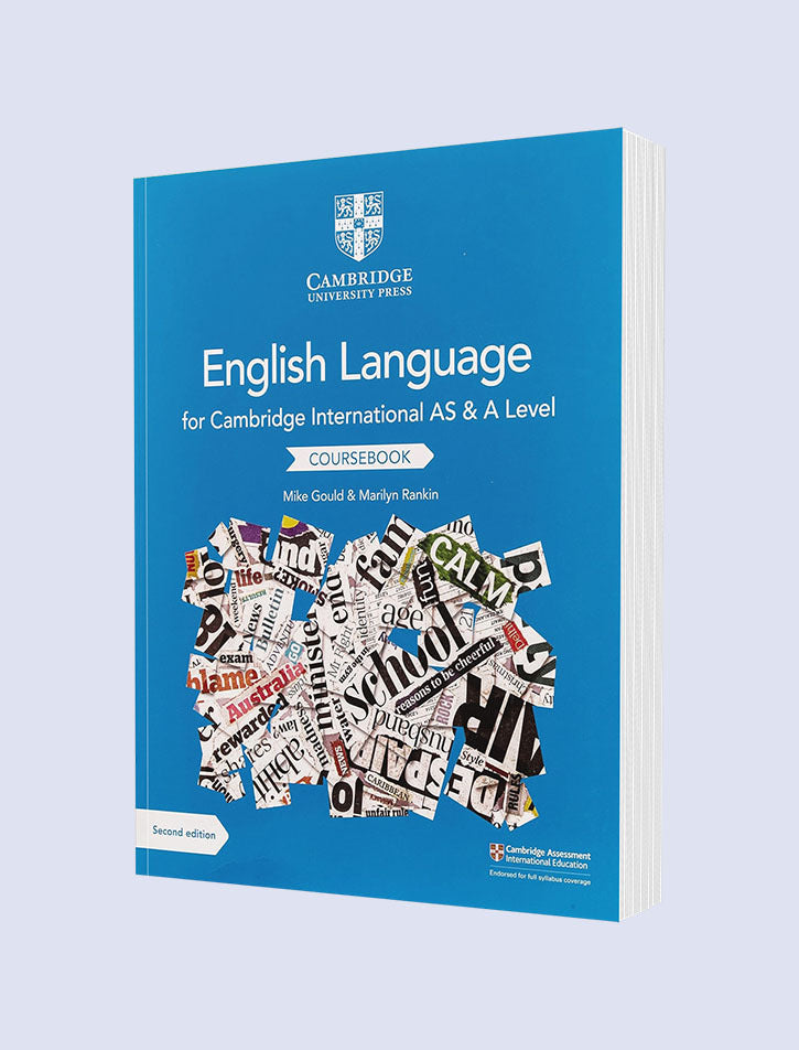 CAMBRIDGE INTERNATIONAL AS AND A LEVEL ENGLISH LANGUAGE COURSEBOOK 2ED