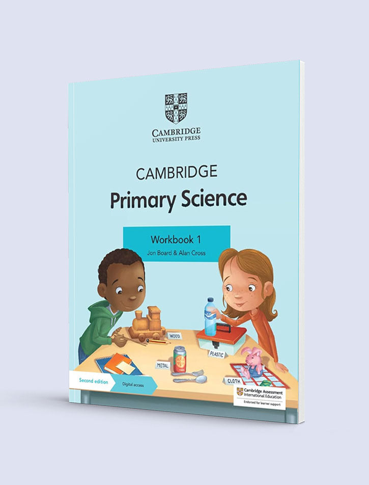CAMBRIDGE PRIMARY SCIENCE WORKBOOK 1 WITH DIGITAL ACCESS (1 YEAR) 2ED