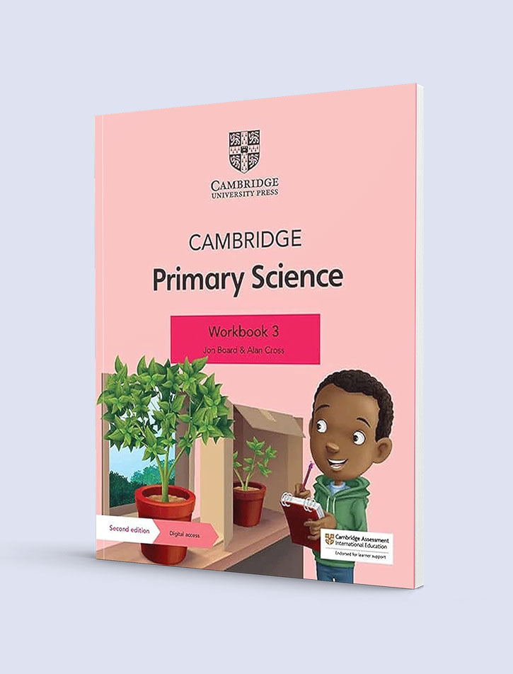 CAMBRIDGE PRIMARY SCIENCE WORKBOOK 3 WITH DIGITAL ACCESS (1 YEAR) 2ED