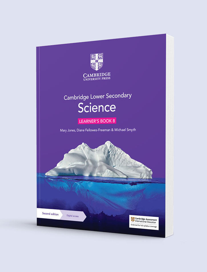 CAMBRIDGE LOWER SECONDARY SCIENCE LEARNER'S BOOK 8 2ED WITH DIGITAL ACCESS (1 YEAR)